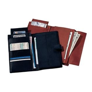 Royce Leather Deluxe Passport & Travel Case   Clothing, Shoes