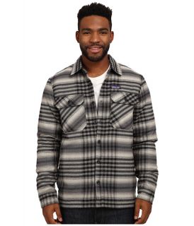 Patagonia Insulated Fjord Flannel Jacket Winter Dusk Black