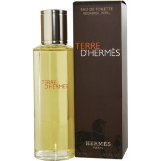 Hermes Terre DHermes Mens 4.2 ounce Eau de Toilette Splash Refill