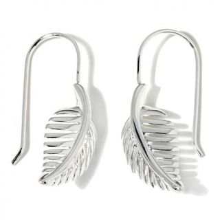 Sevilla Silver™ "Leaf" Wire Back Earrings   7817776