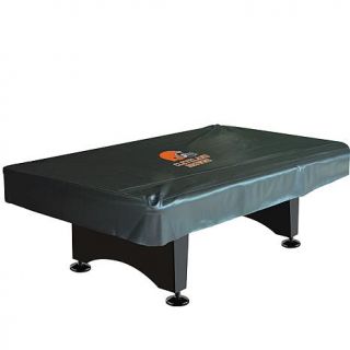 Officially Licensed NFL Team Logo Pool Table Cover   Browns   7598468