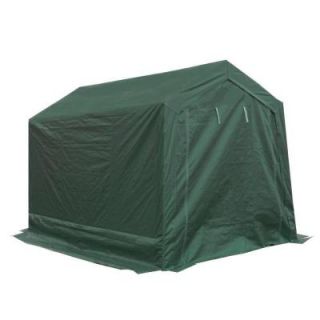King Canopy 7 ft. W x 12 ft. D Green Garage Fitted Cover T0712GF GAR