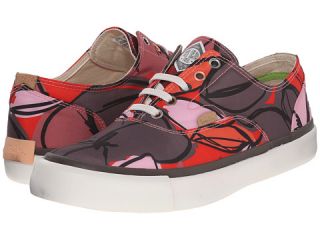 Paul Smith Balfour Floral Canvas Sneaker Red