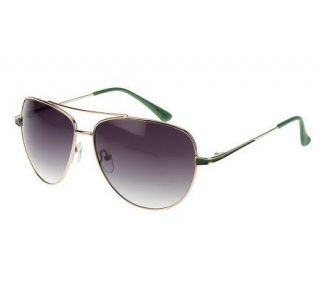 Foster Grant Signature Pop Color Aviator Sunglasses —