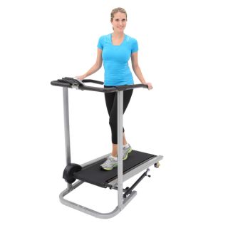 Exerpeutic 100XL High capacity Magnetic Resistance Manual Treadmill