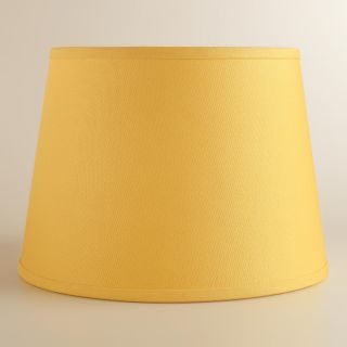 Yellow Cotton Linen Table Lamp Shade