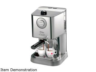 KRUPS XP2010 Dual function espresso/drip coffee machine Black with Stainless Steel