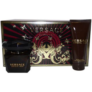 Versace Crystal Noir Womens 3 piece Gift Set