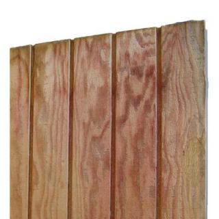 5/8 in. x 4 ft. x 9 ft. T1 11 8 in. On Center Hi Bor Pressure Treated Plywood 95368
