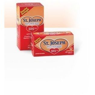 St. Joseph  Safety Coated Aspirin Pain Reliver 325 mg