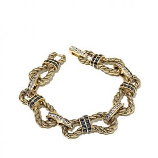 Heidi Daus "Maritime Beauty" Crystal Link Bracelet   7995767