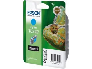 Epson C13T03424010 (T0342) Ink cartridge cyan, 440 pages, 17ml