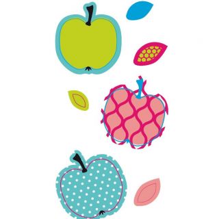 42 Piece Pop Apples Wall Decal by Smart Deco
