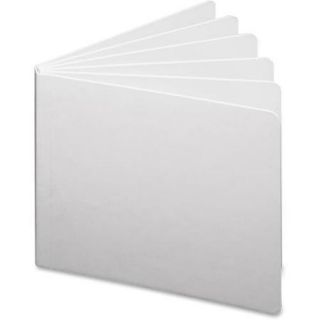 Ashley Blank Chunky Thick Pages Book   Plain   White Cover   1Each