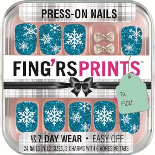 Fingrs Prints Nails Press on Nails   Beauty   Nails   Artificial