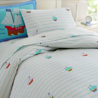 Wildkin Olive Kids Pirates Duvet Cover Collection