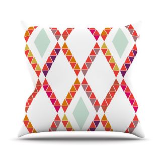 KESS InHouse Aztec Diamonds by Pellerina Design Geometric Throw Pillow