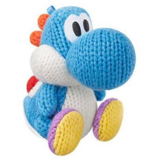 Light Blue Yarn Yoshi amiibo (Universal)