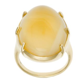 Pre owned Ippolita 18k Yellow Gold Modern Rock Candy Gelato Oval In