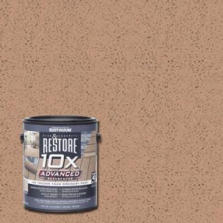 Rust Oleum Restore 1 gal. 10X Advanced Buckskin Deck and Concrete Resurfacer 291430