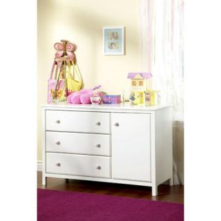 South Shore Cotton Candy Changing Table with Removable Top, Multiple Finishes