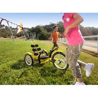 MOBO  Mobito   The Ultimate Three Wheeled Cruiser (Yellow)