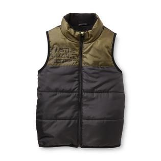 Never Give Up™ By John Cena®   Boys Quilted Vest   Hustle Loyalty