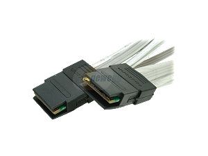Adaptec 2246800 R Mini SAS x4 (SFF 8087) to x4 (SFF 8087) Mini SAS Cable   0.5M