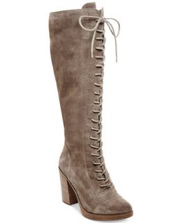 Steve Madden Womens Nidea Suede Lace Up Boots   Boots   Shoes   