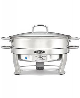 Bella 13423 5 Qt. Stainless Steel Electric Chafing Dish   Electrics