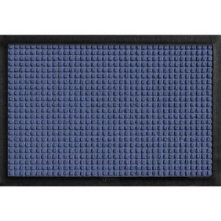 Bungalow Flooring Aqua Shield with Rubber Border Navy 17.5 in. x 26.5 in. Pet Mat 200611827