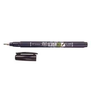 Tombow Fudenosuke Brush Pen Fine Tip Black   18051556  