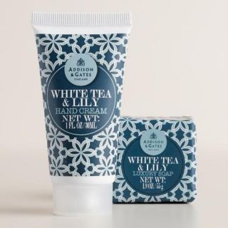 A&G White Tea Mini Bar Soap and Body Lotion Collection