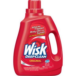 Wisk 2X Liquid Detergent, Deep Clean, 100 fl oz