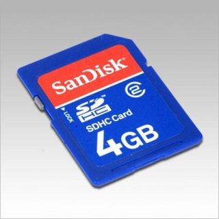 Sandisk 4GB SDHC Class 2 Secure Digital   2MB/sec