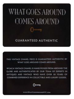Chanel Vintage Logo Flap Bag
