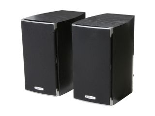 Polk Audio Monitor Series New Monitor 35B Compact Bookshelf Loudspeaker (Black) Pair