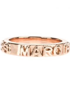 Marc By Marc Jacobs Logo Embossed Ring