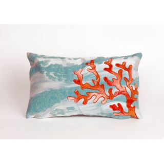 Trans Ocean Visions III Coral Wave Lumbar Pillow