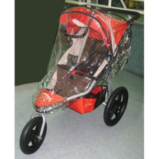 Sasha's Kiddie Products BOB Revolution SE 2011 / Stroller Stride Fitness 2011 Single Stroller Rain and Wind Cover