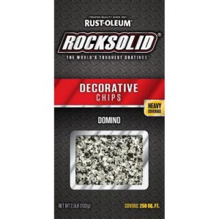 Rust Oleum RockSolid 2.5 lbs. Domino Decorative Color Chips (4 Pack) 60248