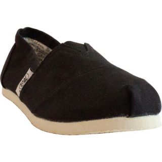 Womens Casual Black Canvas Shoes
