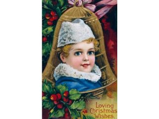 Christmas Bell, Nostalgia Cards Poster Print (18 x 24)