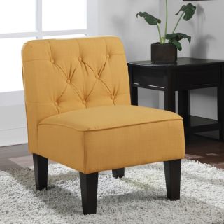 Tufted French Yellow Slipper Chair  ™ Shopping   Great