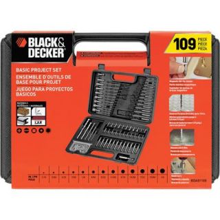 Black & Decker 109 Piece Combination Set, BDA91109