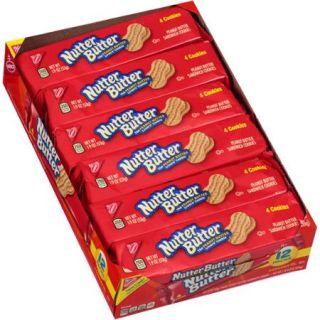 Nabisco Nutter Butter Peanut Butter Cookies, 12ct