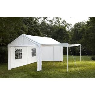 Garden Oasis  10x20 Party Tent with Window, Extends to 20x20