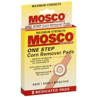 Mosco Maximum Strength Corn Remover Pads, 8 ct