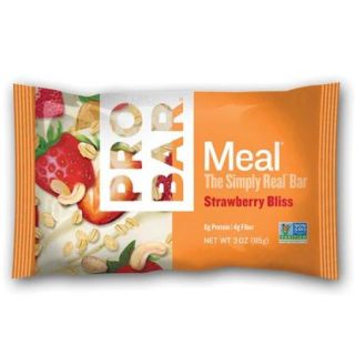ProBar Meal Whole Food Energy Bar   Box of 12 (Strawberry Bliss)