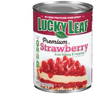 Lucky Leaf? Premium Strawberry Fruit Filling & Topping 21 oz. Can